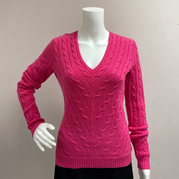 Ralph Lauren Pink Cashmere Sweater